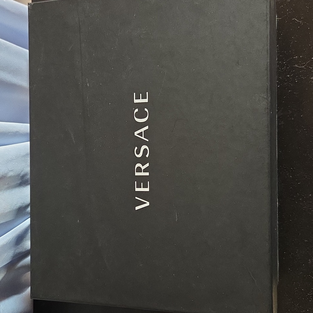 Versace Black and Gold Slides Unisex Full Inclusion - Picture 8 of 8